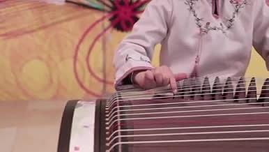 古筝演奏弹琴音乐中国风古风视频的预览图